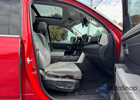 2022 Toyota Tundra Crewmax Limited из США, поврежденный, VIN 5TFJA5AB0NX006765